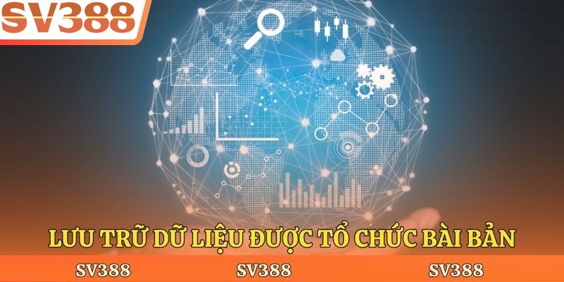 Lưu trữ dữ liệu được tổ chức bài bản