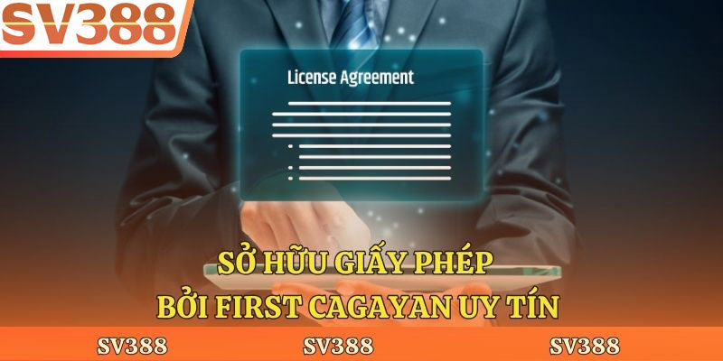 Sở hữu giấy phép bởi First Cagayan uy tín